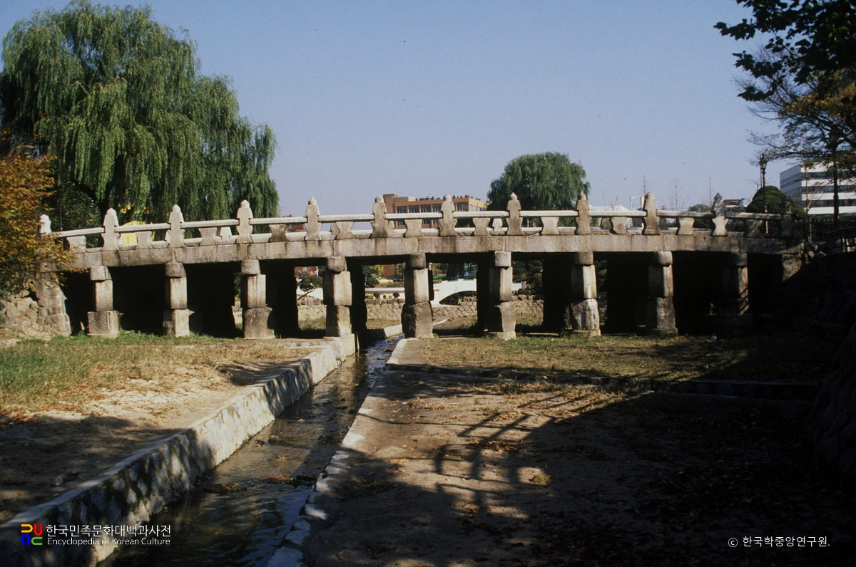 서울 수표교 측면 전경
