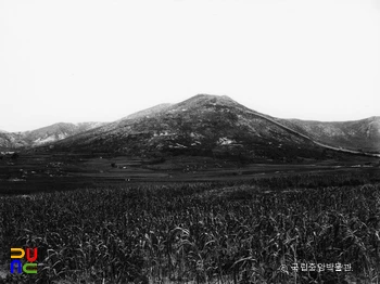 황룡산성 전경