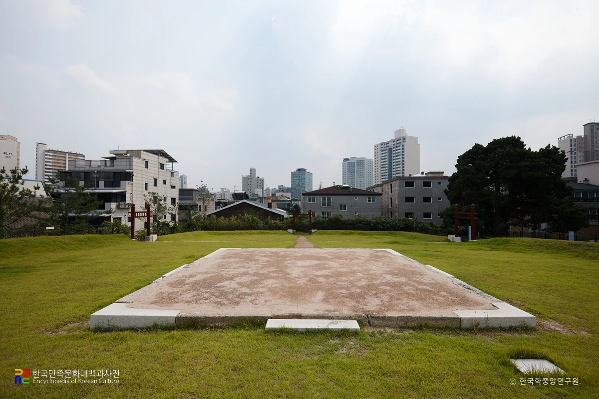 서울 선농단 후면