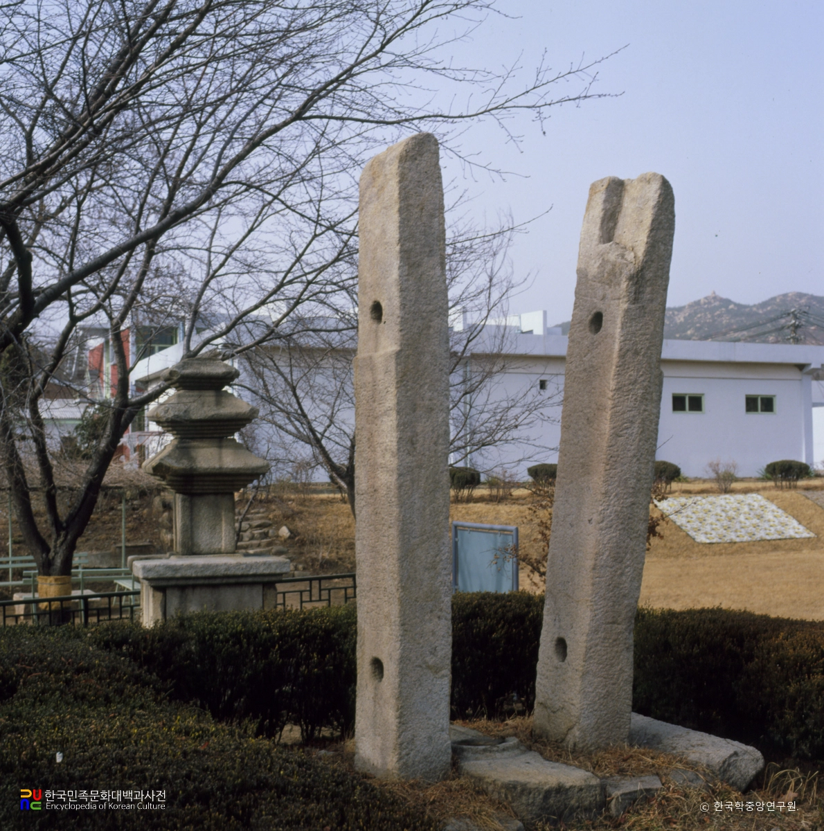 안양 중초사지 당간지주