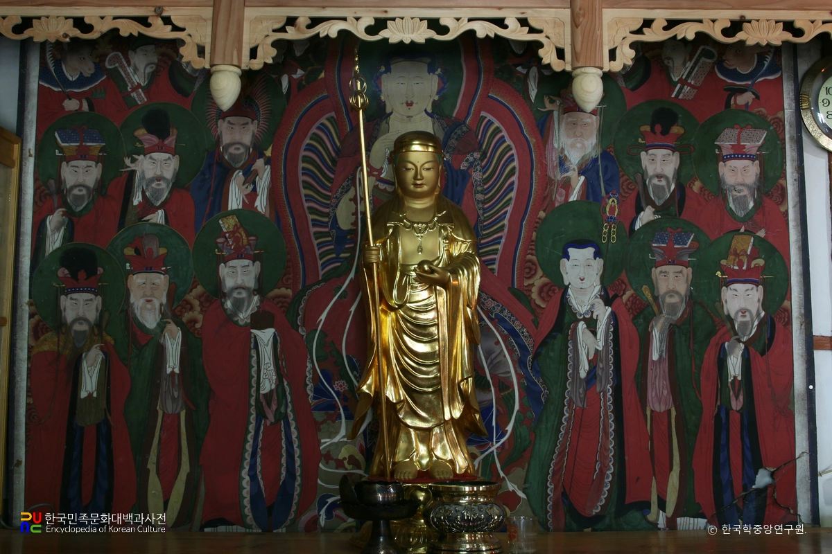 보은 보은사 지장시왕도