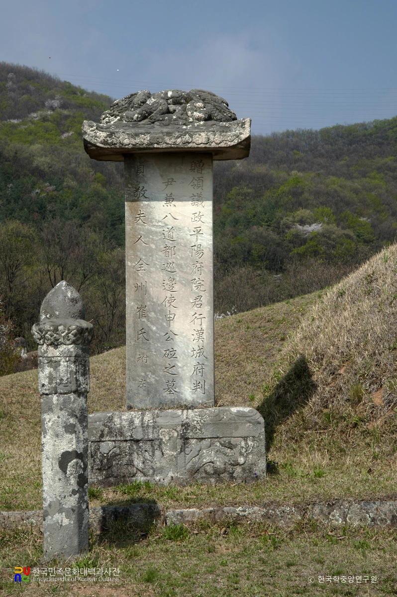 광주 신립장군 묘