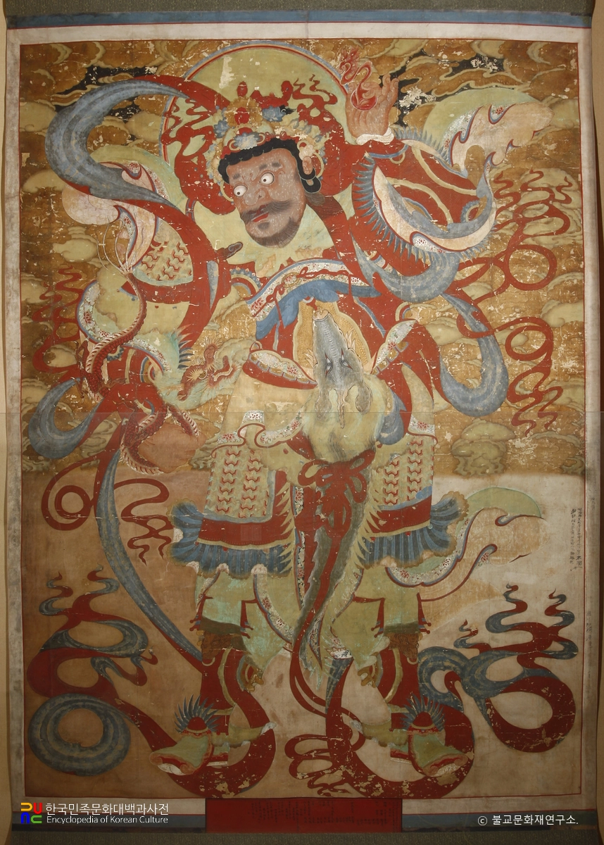 범어사 사천왕도