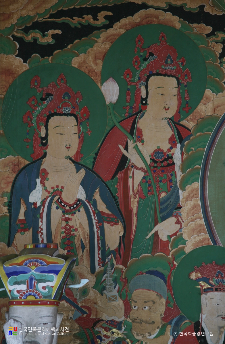 장안사 명부전 지장보살도