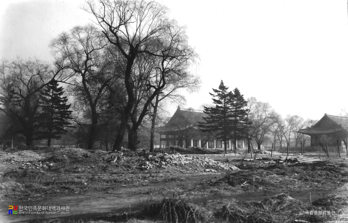 서울 경복궁 경회루 전경