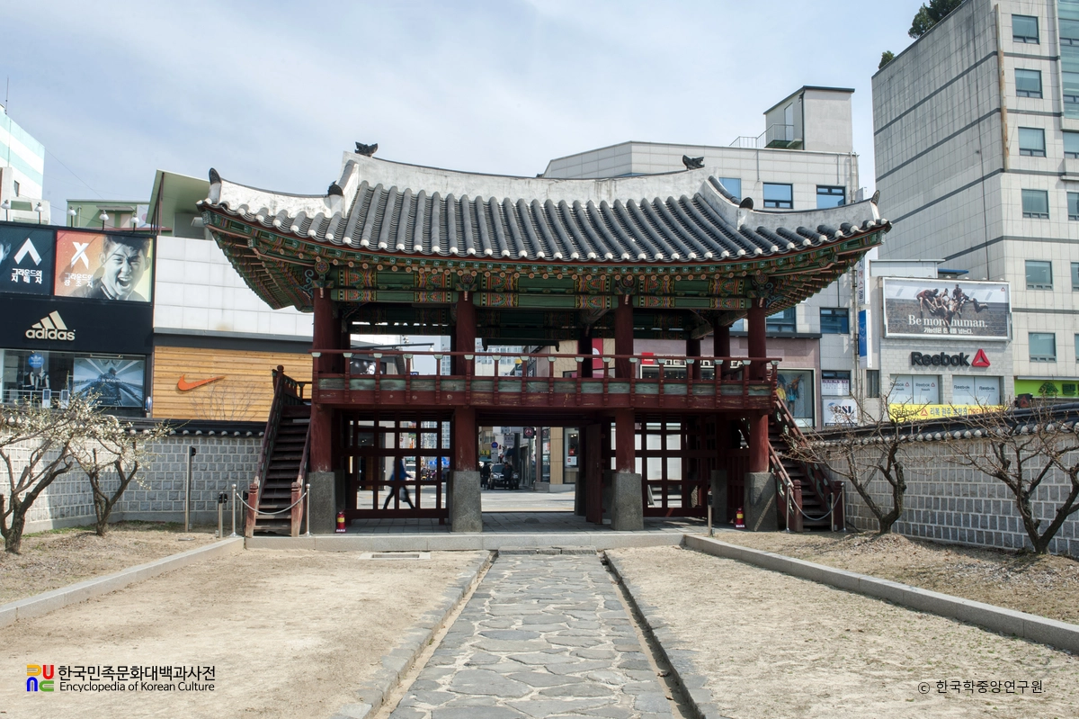 원주 포정루 및 선화당 중 포정루 후면