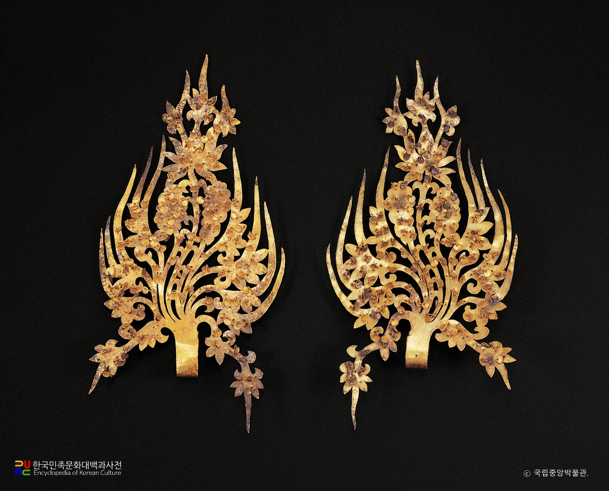 무령왕 금제관식