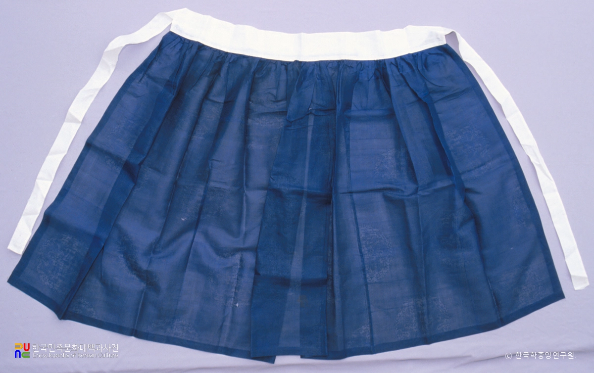 남색궁초홑치마