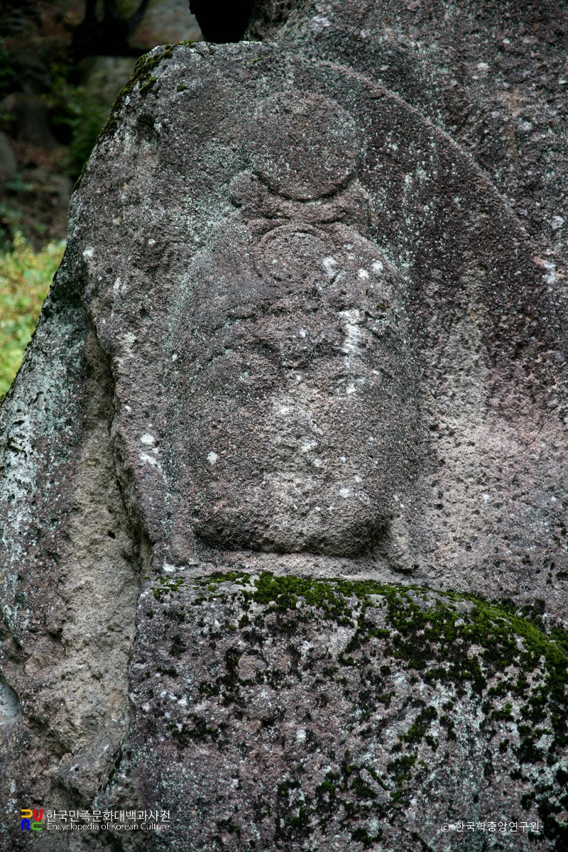 울산 어물동 마애여래좌상