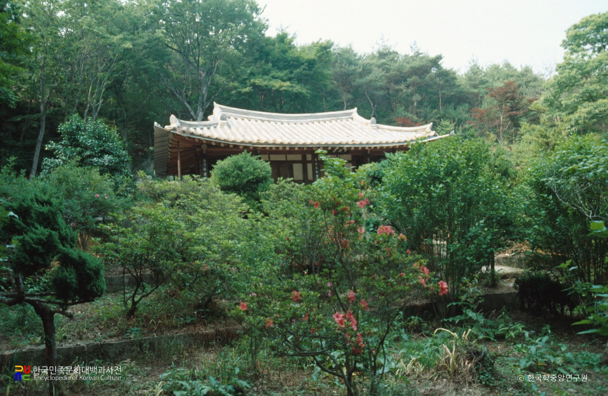 함평 백화정 전경