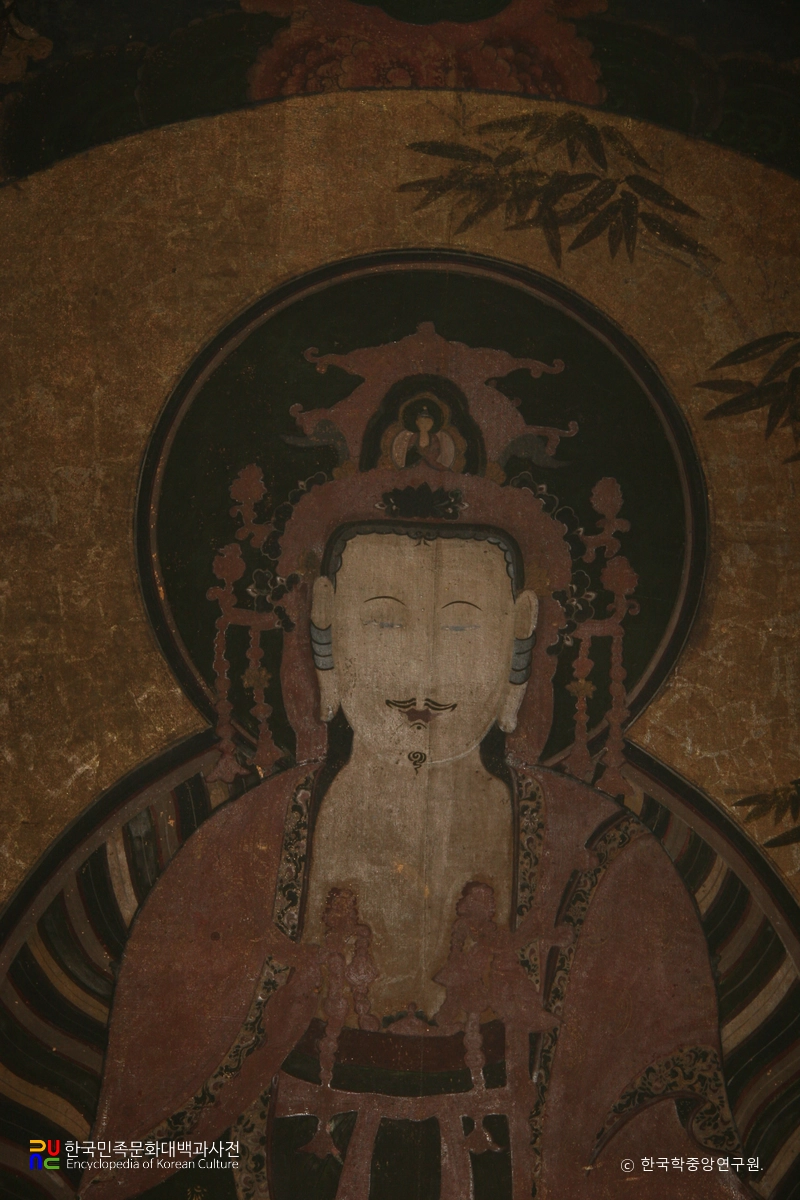 가평 현등사 수월관음도 / 관음보살