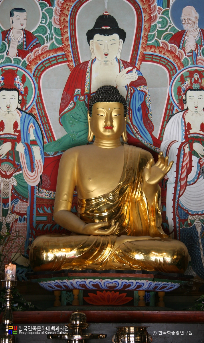 경주 불국사 금동아미타여래좌상