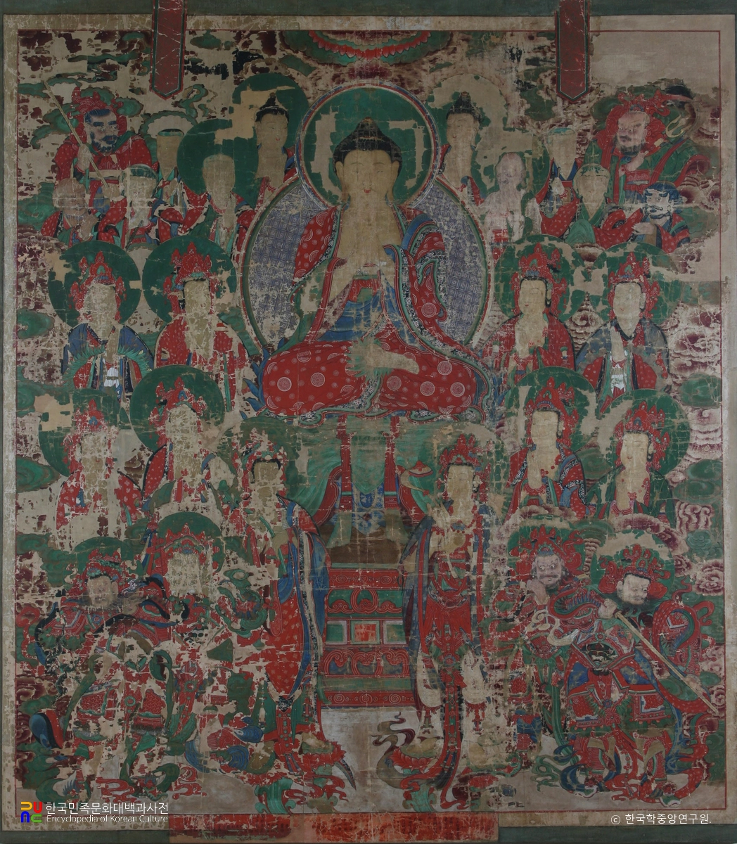 범어사 비로자나불회도