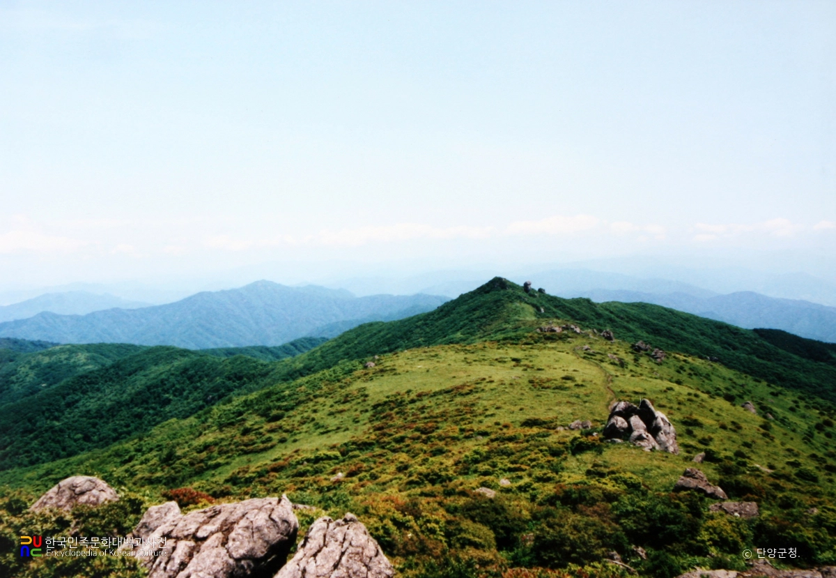 소백산 국망봉