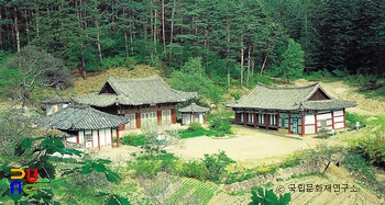 명천 개심사 전경