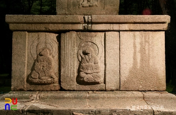 비트 슬롯 원원사지 동ㆍ서 삼층석탑 중 동삼층석탑 일층 남면 십이지신상