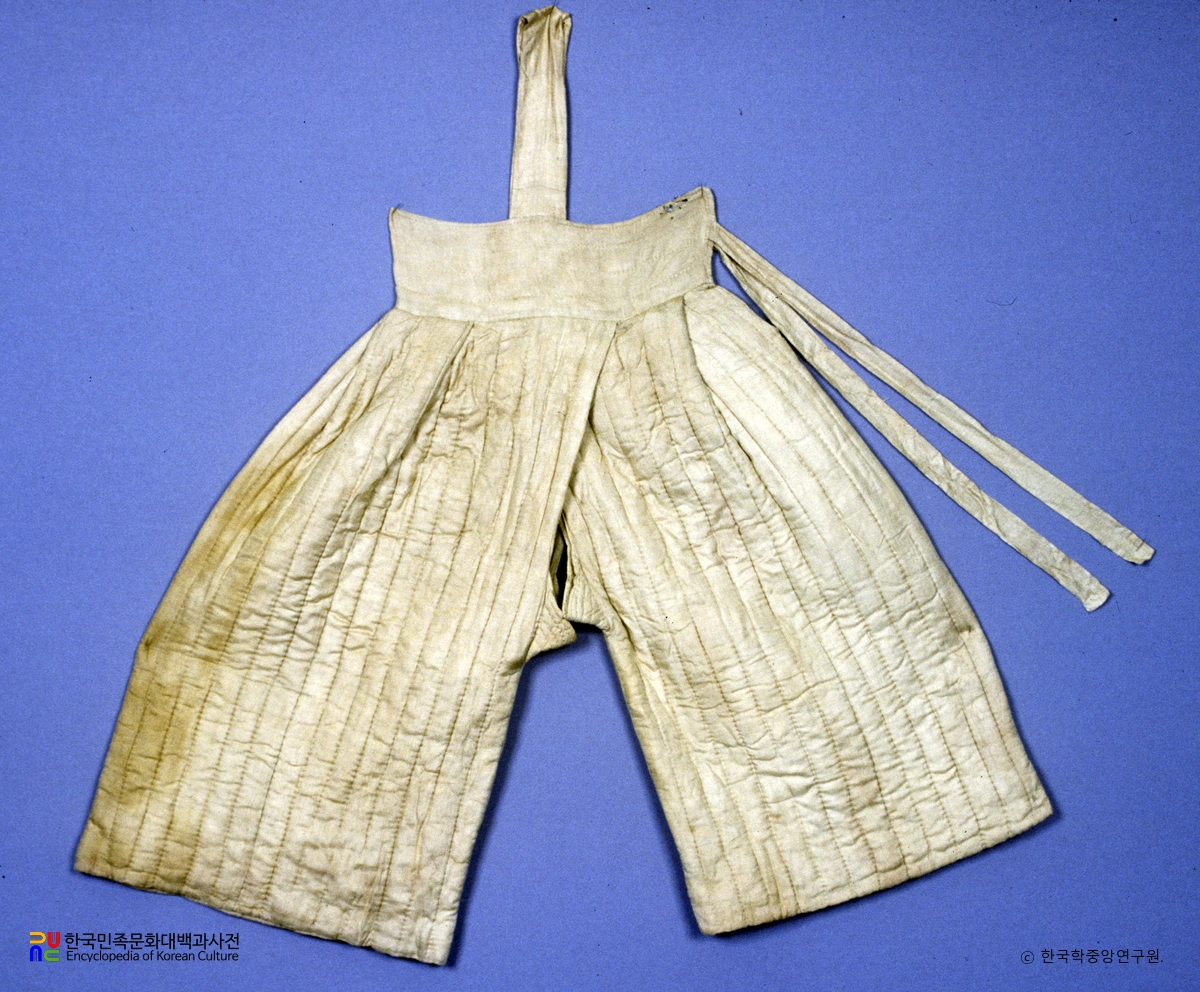 청주 출토 순천김씨 의복 및 간찰 중 겹누비바지