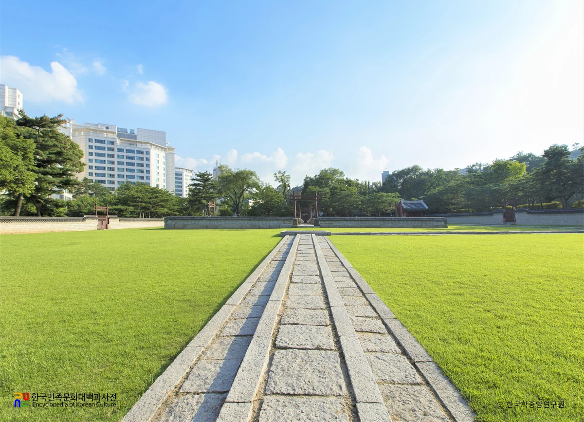 서울 사직단 전경
