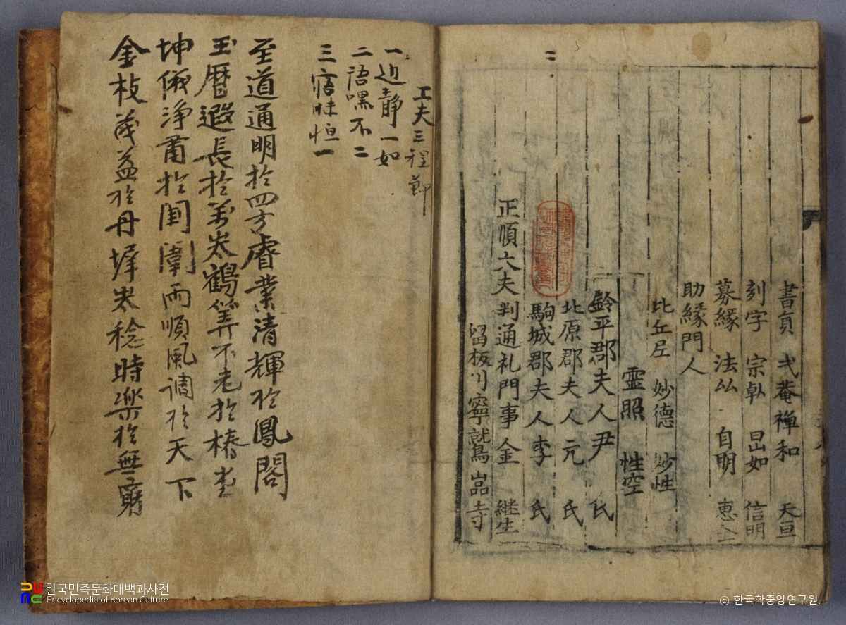 백운화상초록불조직지심체요절