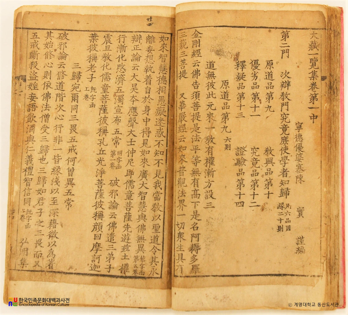 대장일람집