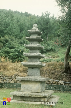 진도 상만리 오층석탑