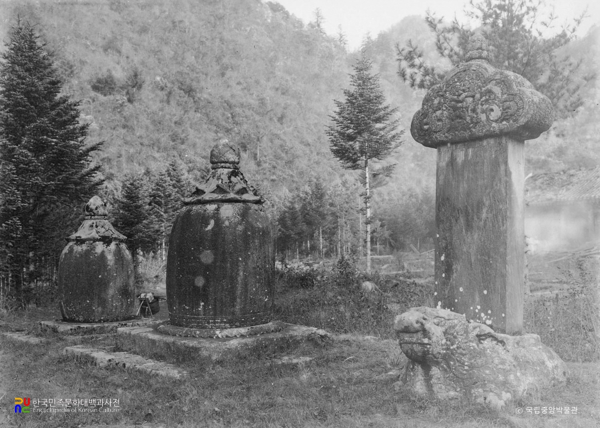 회양 표훈사 백화암 풍담대사비