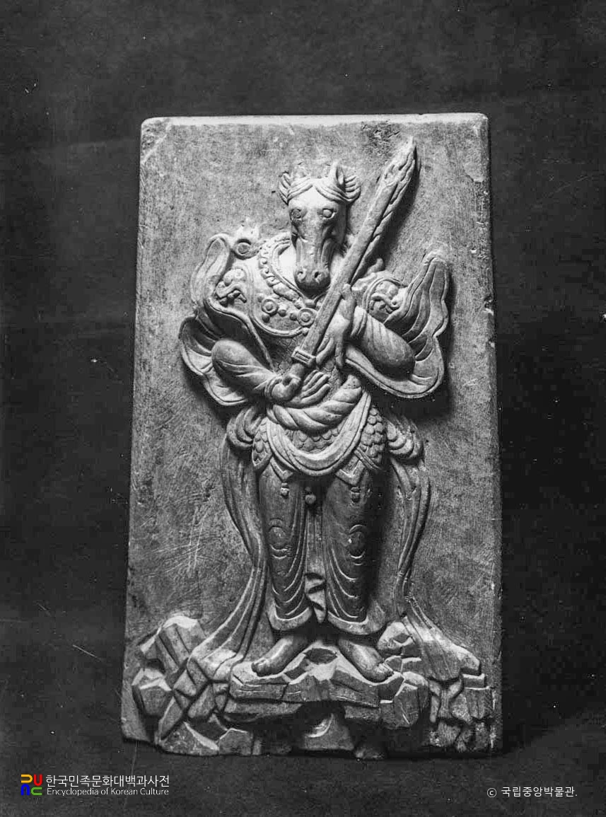 경주 김유신묘 납석제십이지신상