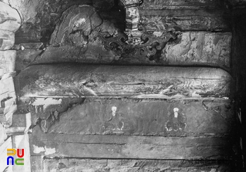 예산 수덕사 대웅전 내부 포벽화