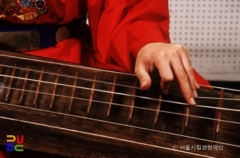 거문고 연주법 / 왼손