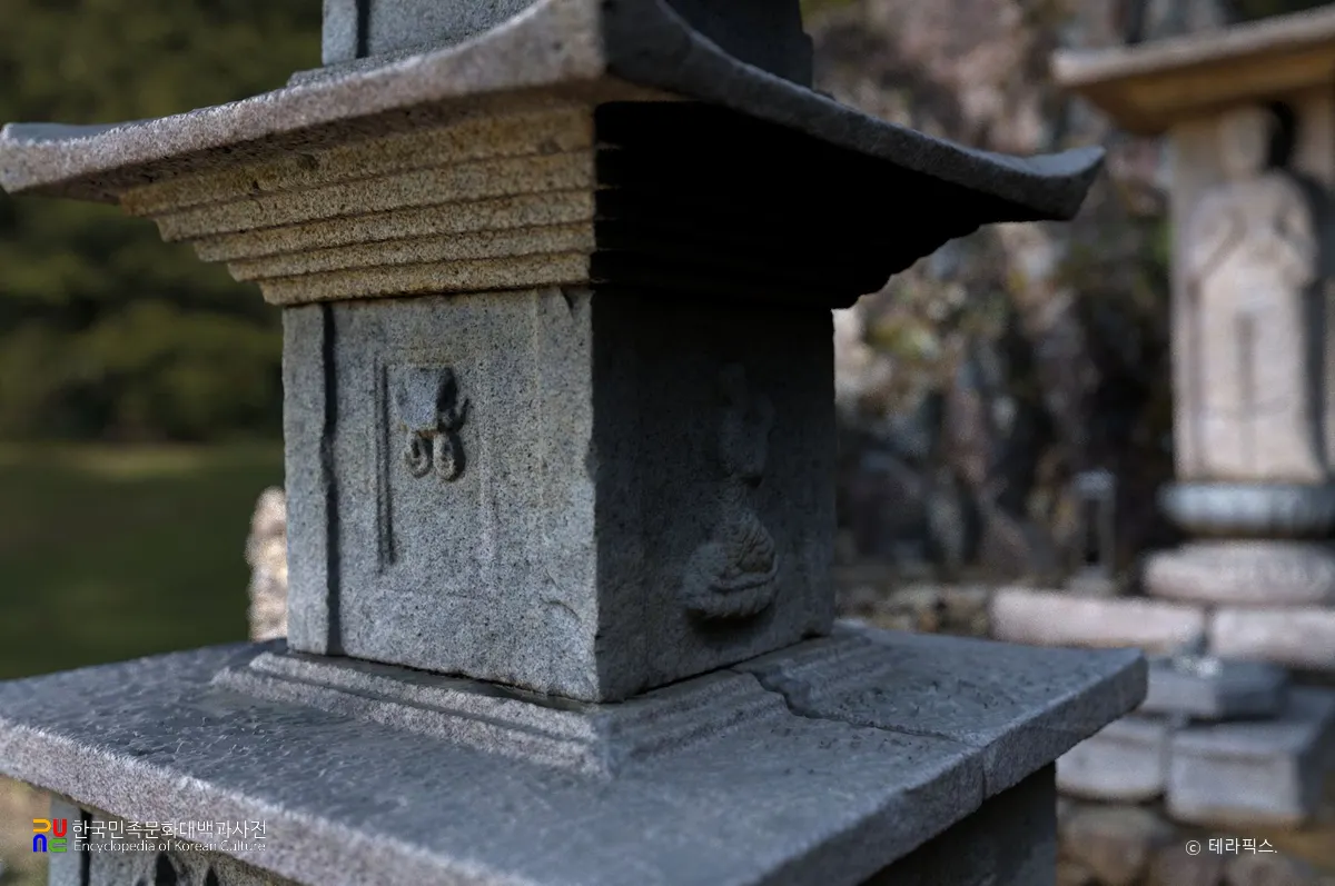 순천 금둔사지 삼층석탑 문비(3D)