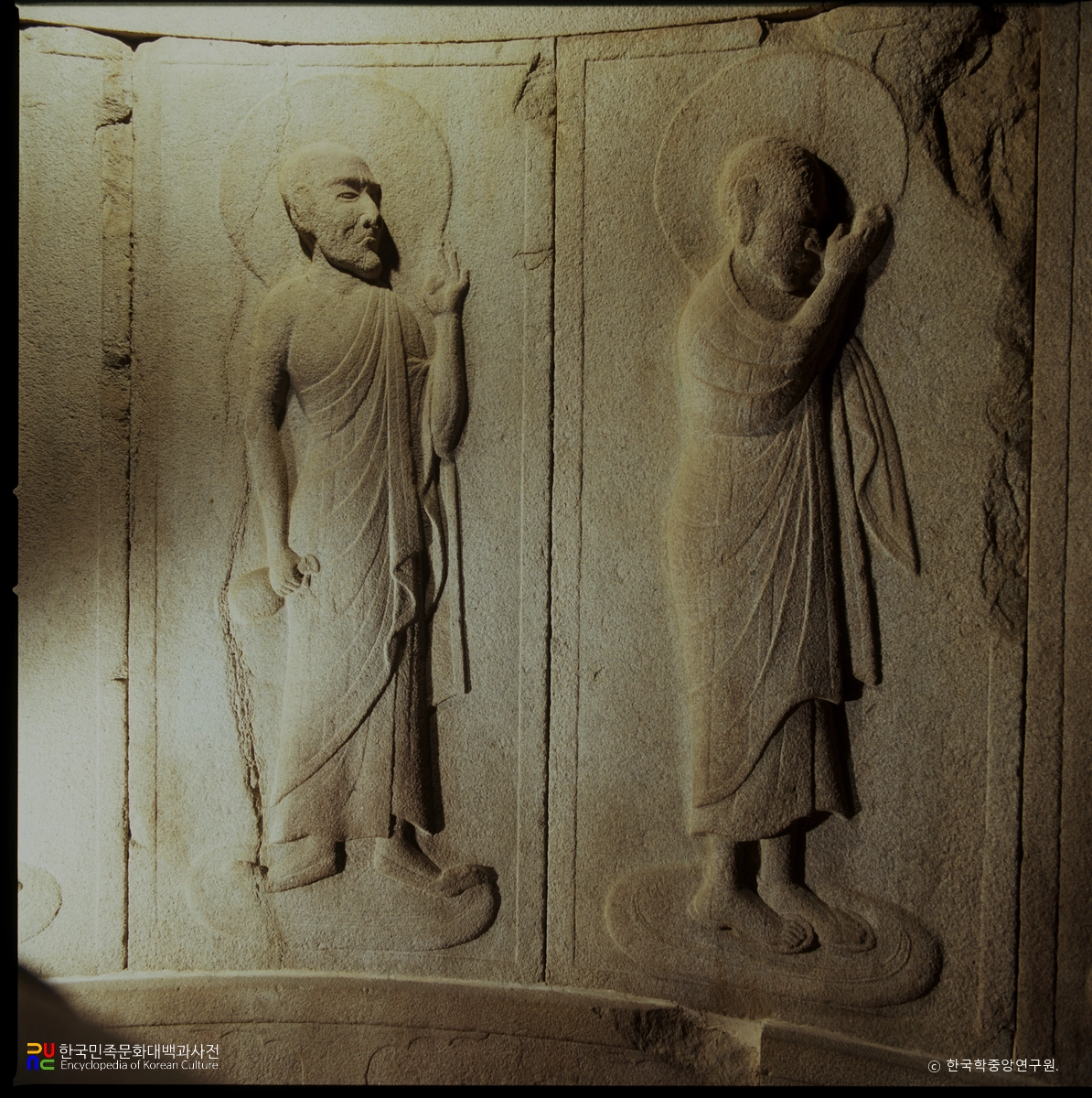 경주 석굴암 석굴 중 십대제자 부루나, 마하가섭