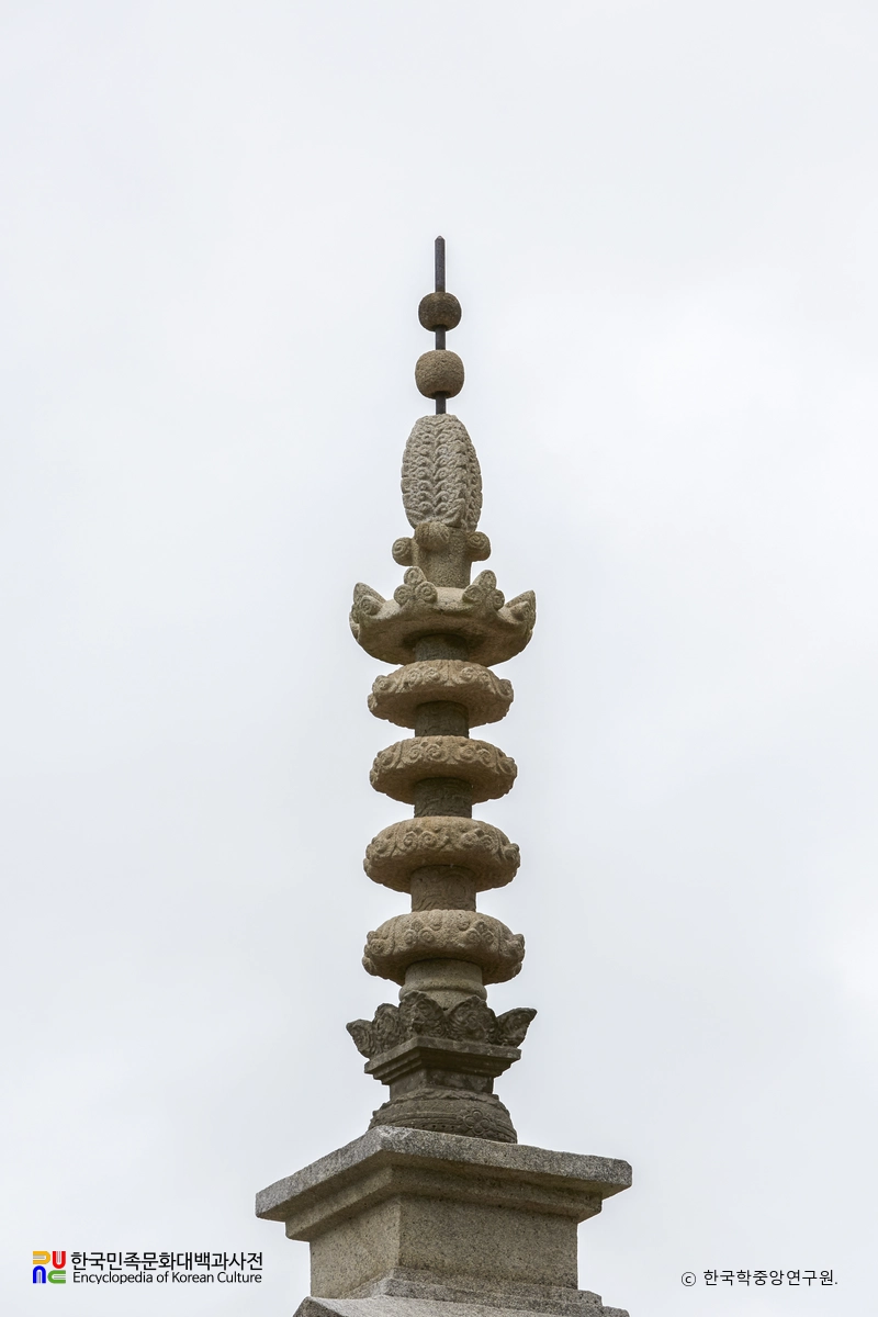 경주 불국사 삼층석탑 상륜부