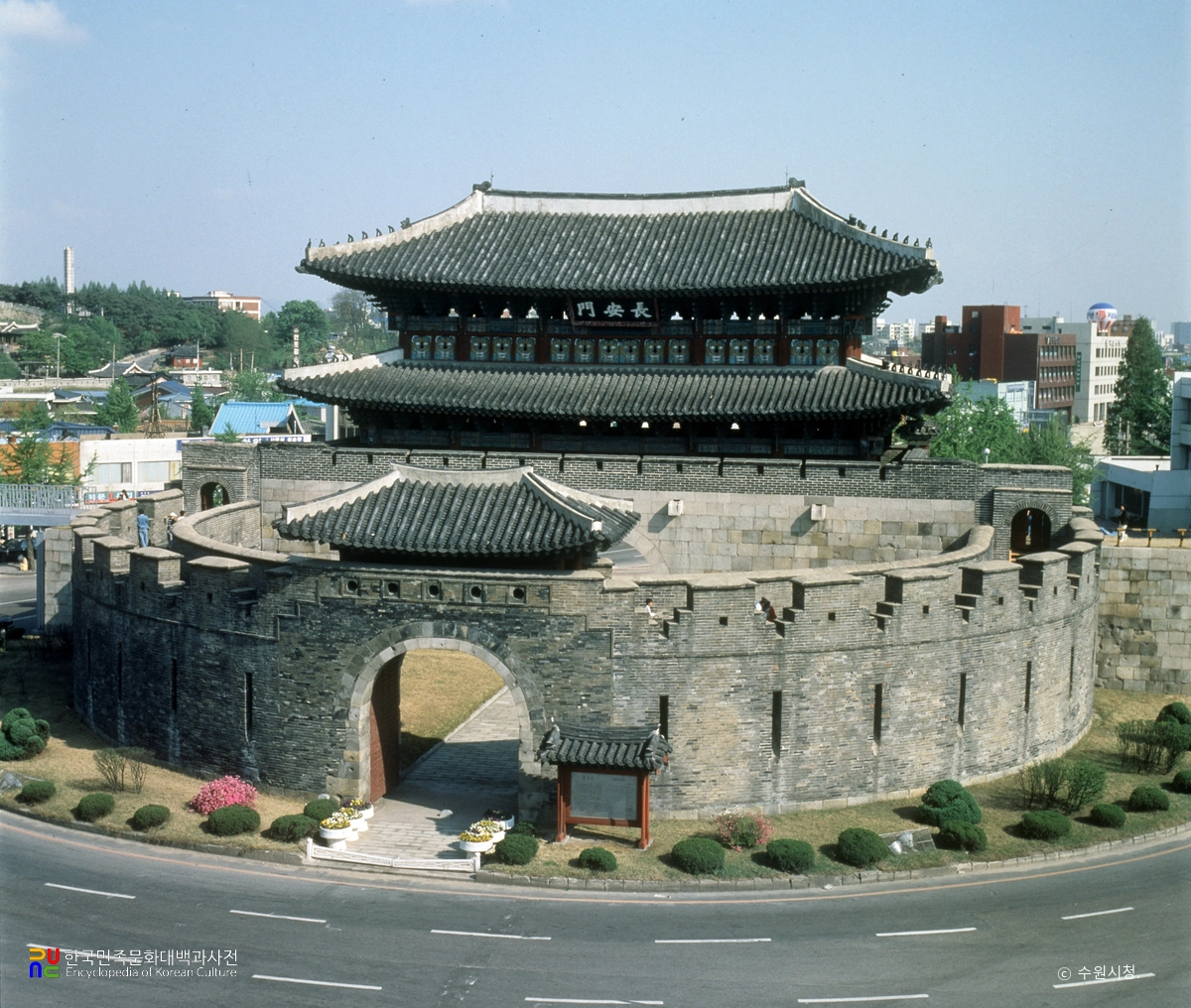 수원 장안문 전경