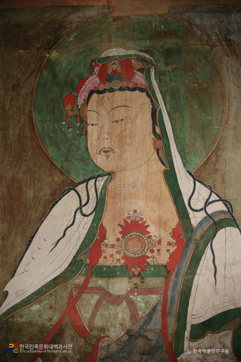 여수 흥국사 대웅전 관음보살 벽화