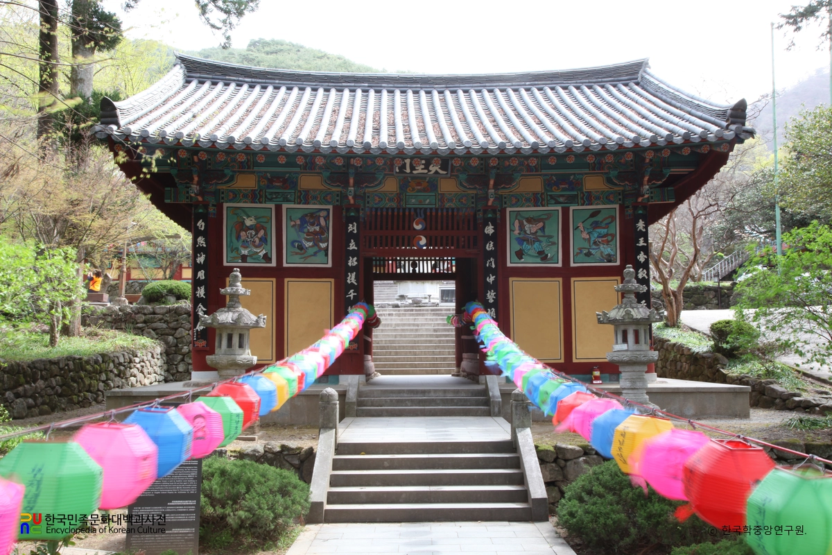 하동 쌍계사 천왕문