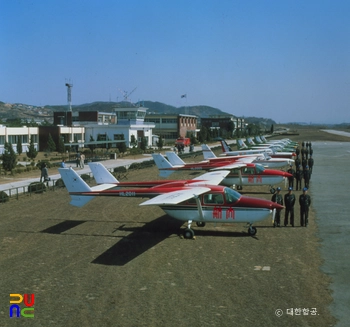 한국항공대학 실습장