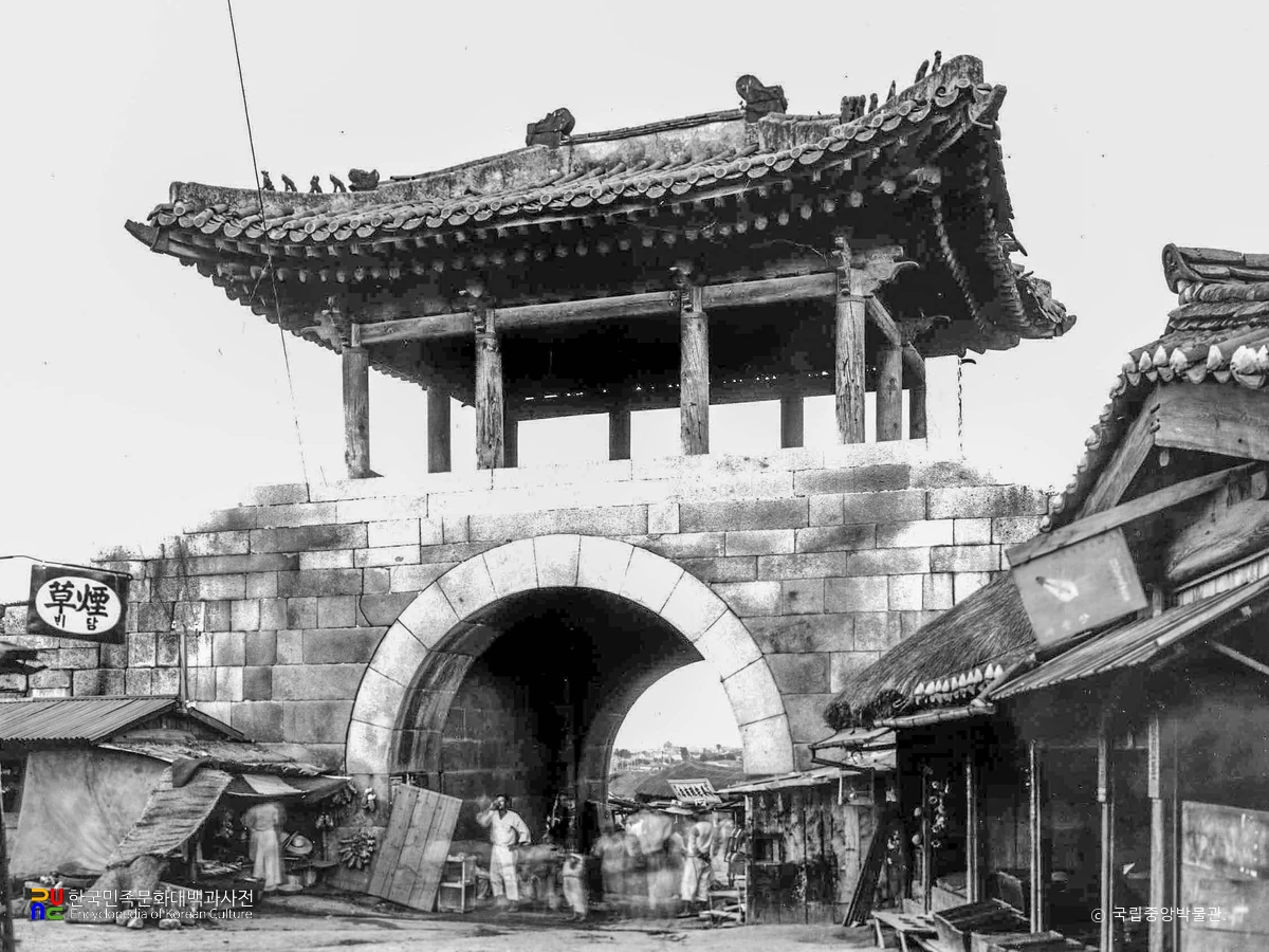 서울 한양도성 중 광희문 후측 정측면