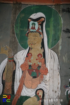 보성 대원사 극락전 메가 슬롯,달마대사 벽화