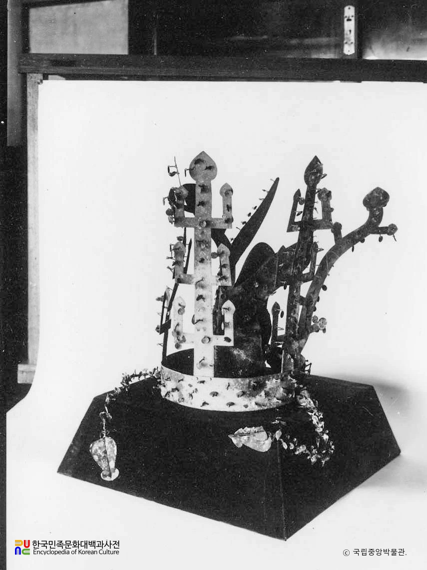 경남 양산 북정동 제1호분 금동관