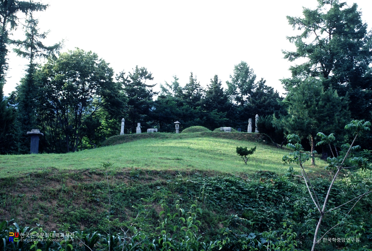 증평 배극렴 묘소