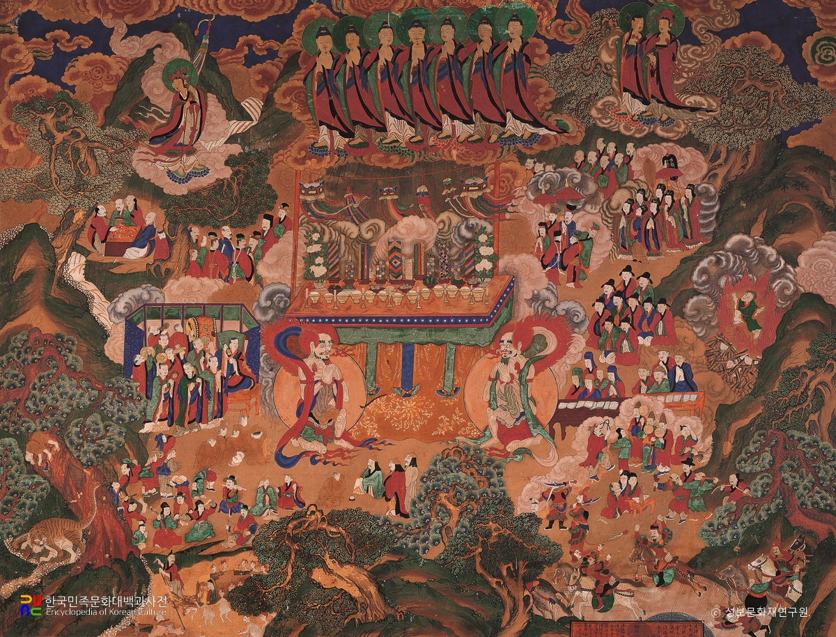 서울 지장사 감로왕도