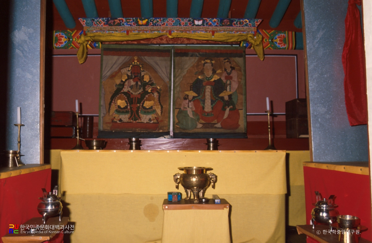 서울 관성묘 내부