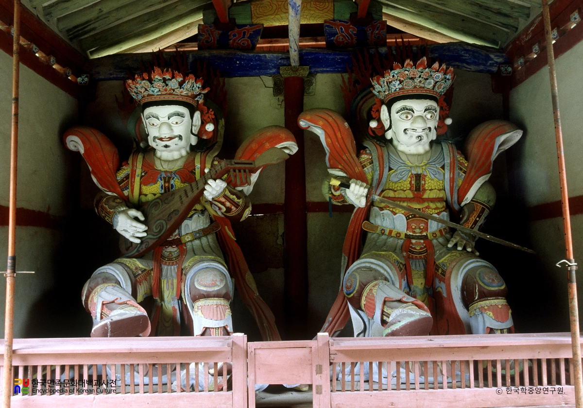 적천사 목조 사천왕상