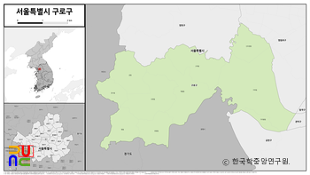서울특별시 구로구 법정구역도