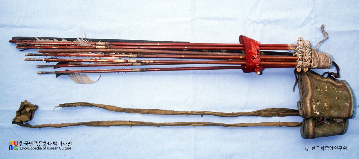 남이흥 장군 일가 유품 중 화살