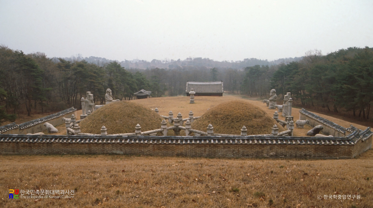 고양 서삼릉 중 예릉 후면