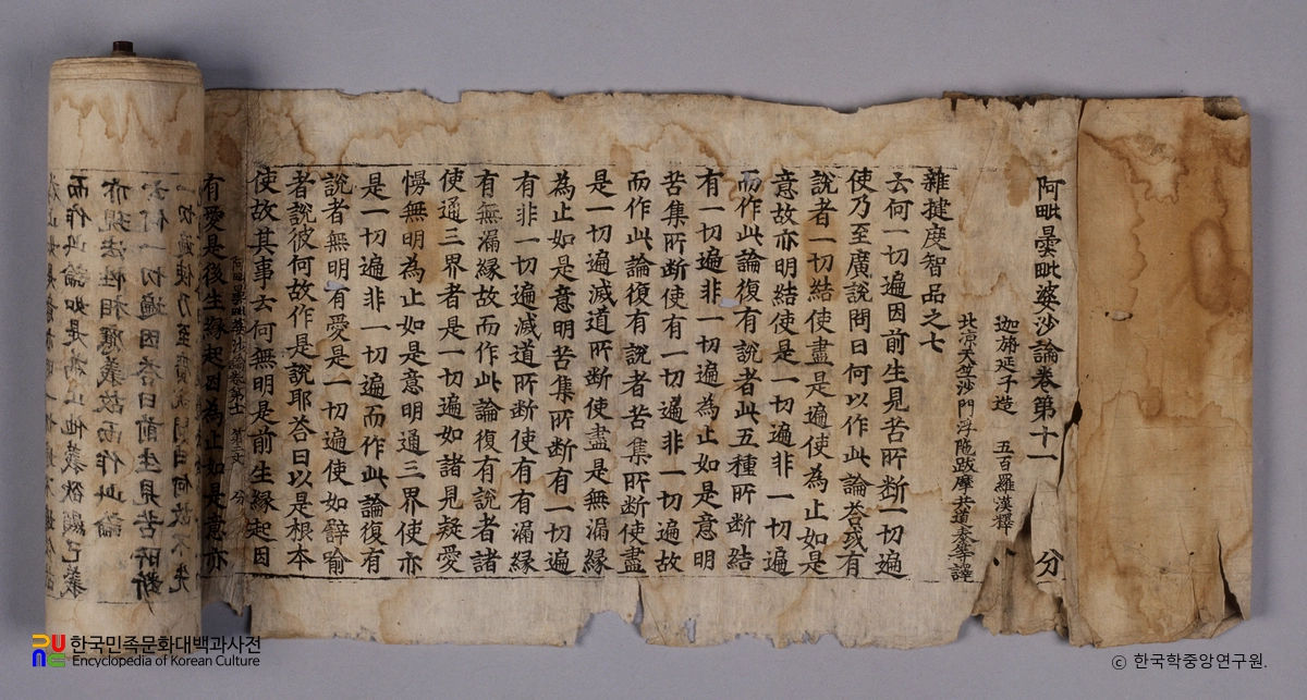 초조본 아비담비파사론 권11, 17