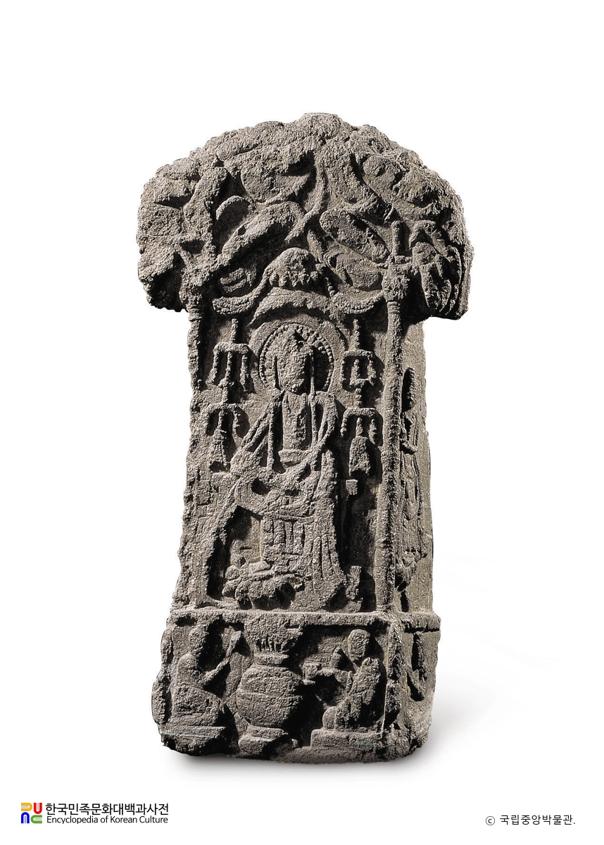 미륵보살반가사유비상