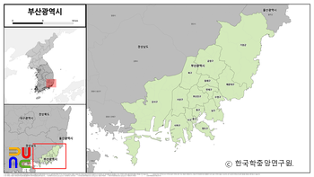 부산광역시 법정구역도