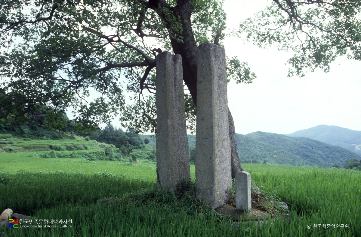 법수사지 당간지주